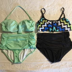 2 Gianni Bini 2 piece swim suits
